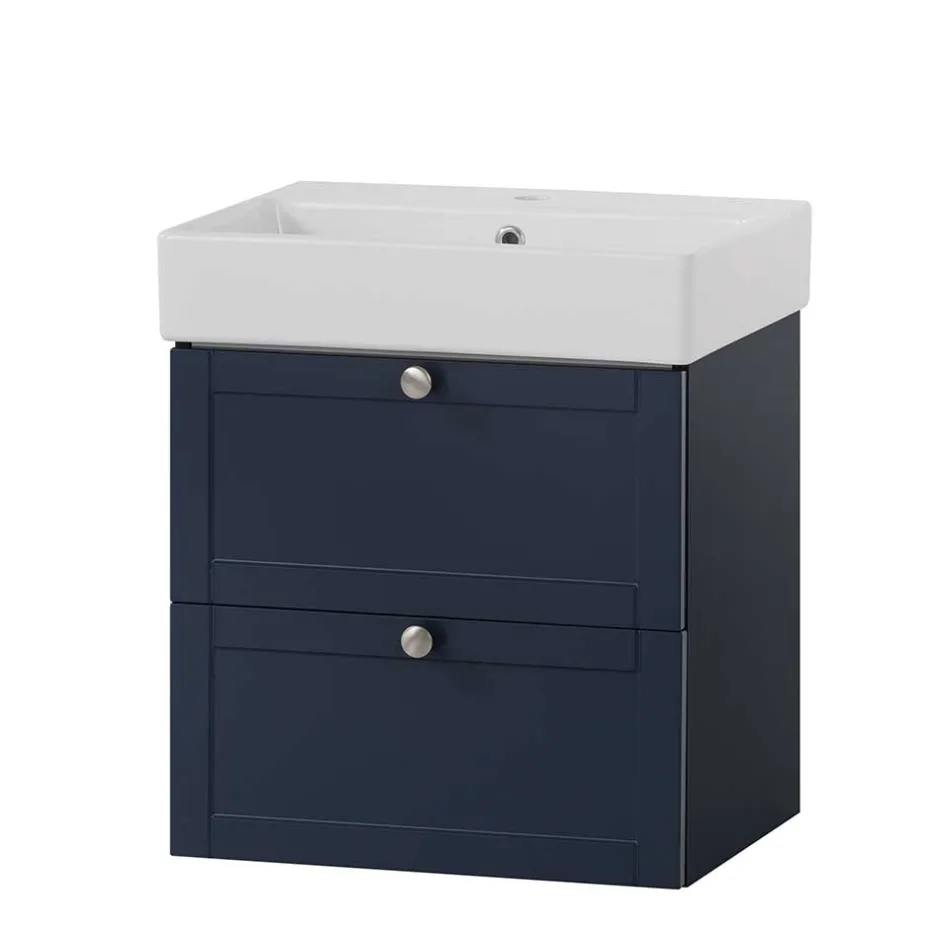 Wohnen Waschtischkonsole in Dunkelblau - Canyon