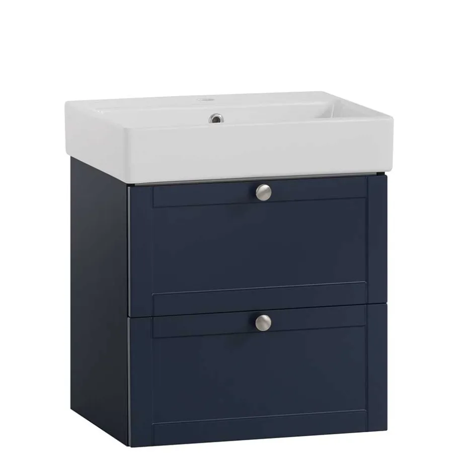 Wohnen Waschtischkonsole in Dunkelblau - Canyon