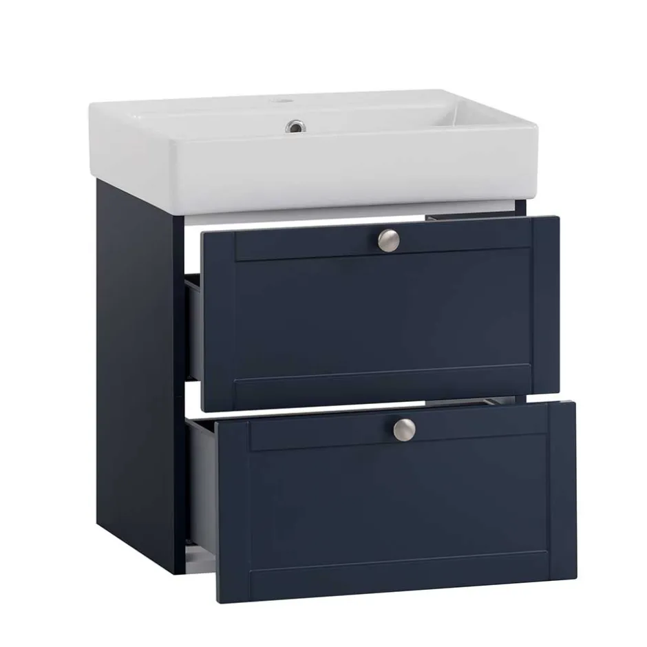 Wohnen Waschtischkonsole in Dunkelblau - Canyon