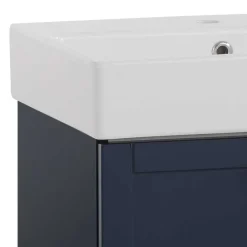 Wohnen Waschtischkonsole in Dunkelblau - Canyon