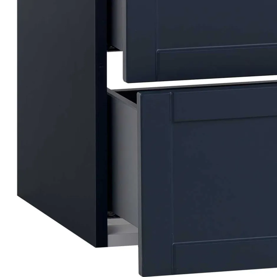 Wohnen Waschtischkonsole in Dunkelblau - Canyon