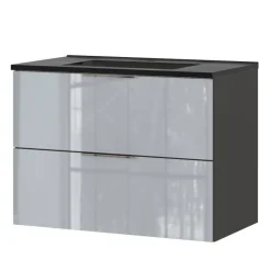 Waschtisch-Konsole in Silbergrau - Fiela^Wohnen