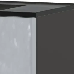 Waschtisch-Konsole in Silbergrau - Fiela^Wohnen