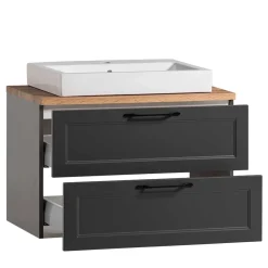 Wohnen Waschtischkonsole mit Aufsatzbecken - Novelya