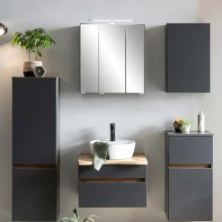 Waschtischkonsole mit Aufsatzbecken - Agiruan^Wohnen Discount