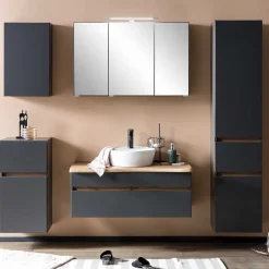 Waschtischkonsole mit Aufsatzbecken - Agiruan^Wohnen Discount