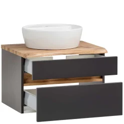 Waschtischkonsole mit Aufsatzbecken - Agiruan^Wohnen Discount