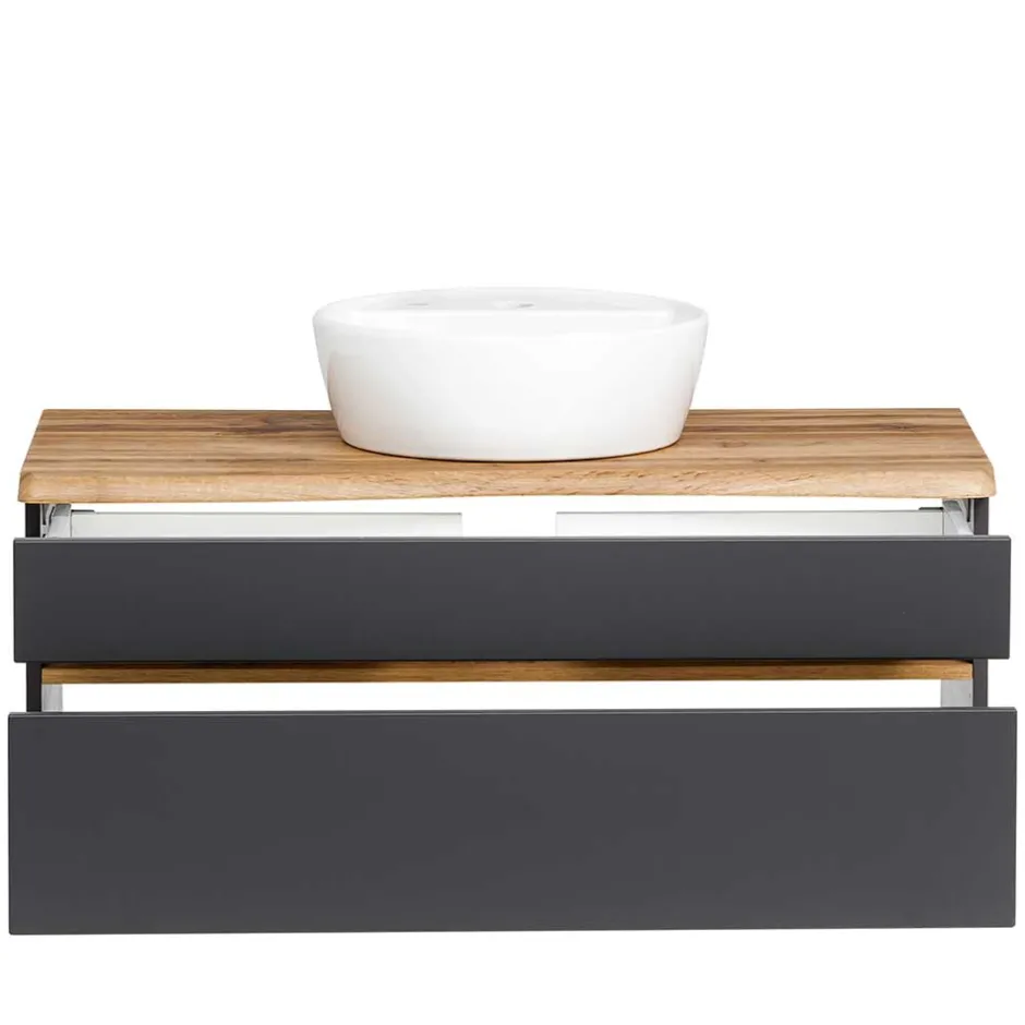 Waschtischkonsole mit Aufsatzbecken - Agiruan^Wohnen Discount