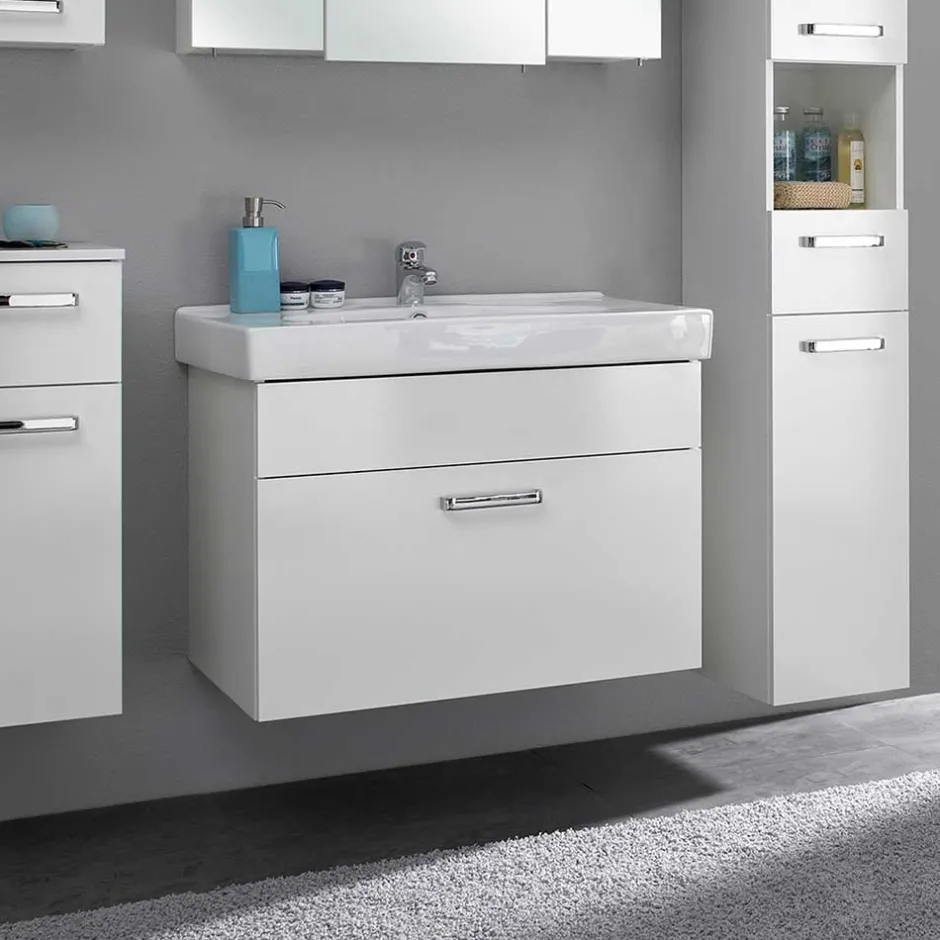 Waschtischkonsole mit einer Schublade - Ardin^Wohnen New