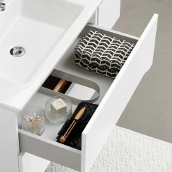 Wohnen Waschtischkonsole mit LED Licht - Zenata