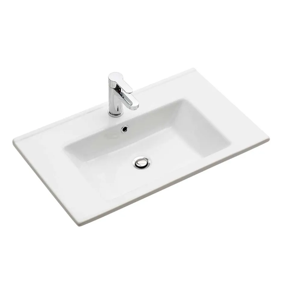 Wohnen Waschtischkonsole mit LED Licht - Zenata