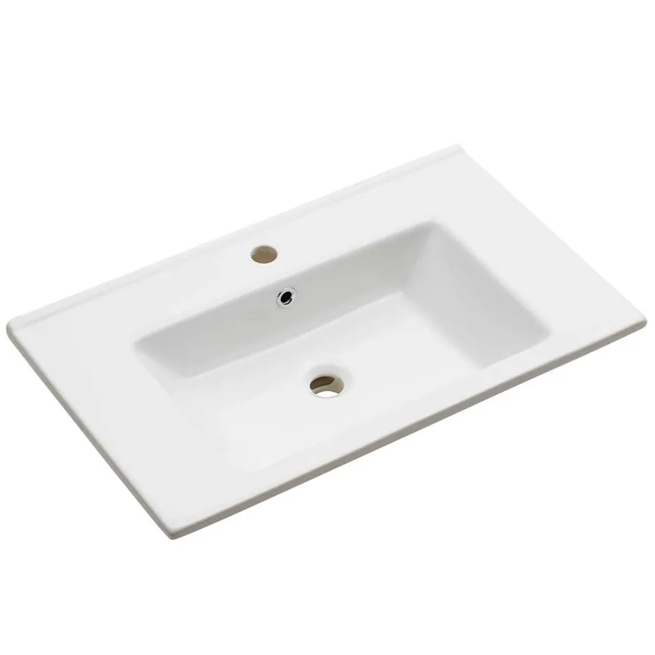 Wohnen Waschtischkonsole mit LED Licht - Zenata