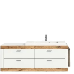 Waschtischkonsole mit Waschbecken und Handttuchhalter - Hihat^Wohnen Clearance