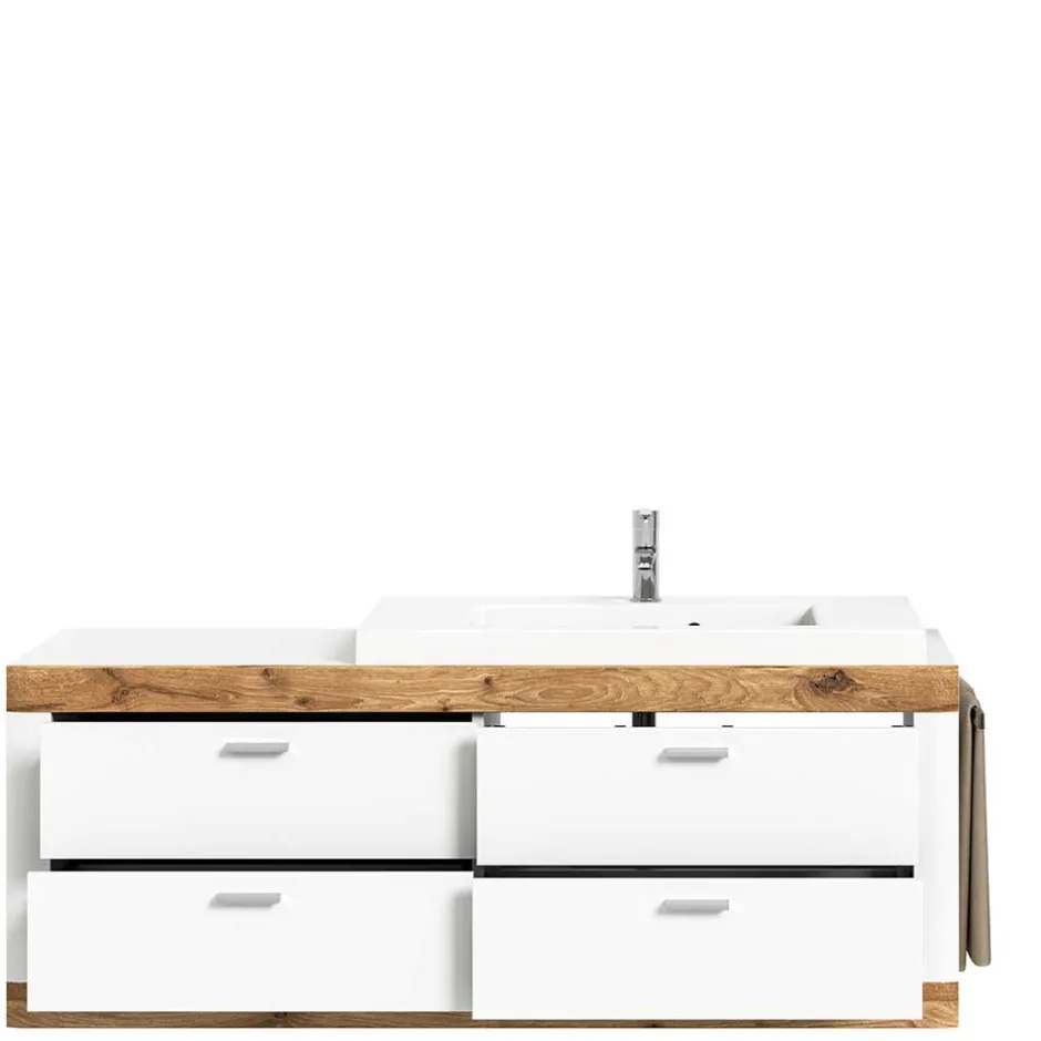 Waschtischkonsole mit Waschbecken und Handttuchhalter - Hihat^Wohnen Clearance