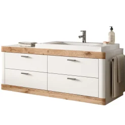 Waschtischkonsole mit Waschbecken und Handttuchhalter - Hihat^Wohnen Clearance