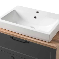 Wohnen Waschtischkonsole und Spiegelschrank Set - Novelya (zweiteilig)