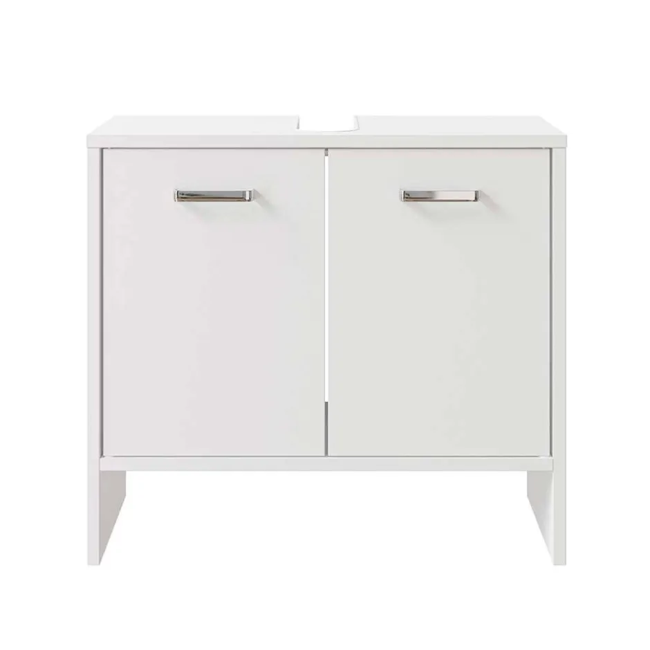 Waschtischunterbau in Weiß - Vaola^Wohnen Online