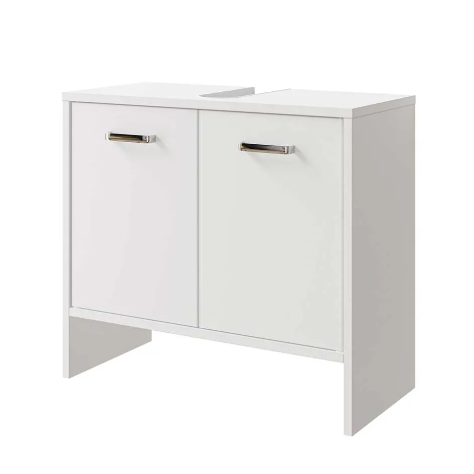 Waschtischunterbau in Weiß - Vaola^Wohnen Online