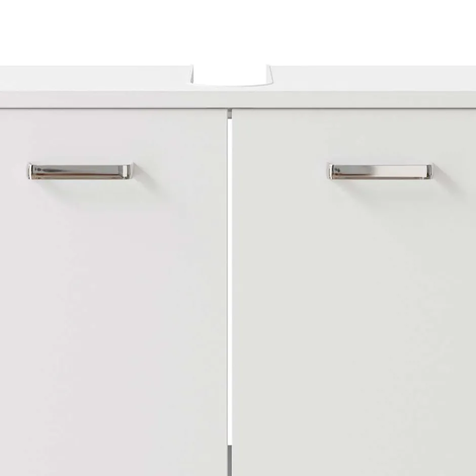 Waschtischunterbau in Weiß - Vaola^Wohnen Online