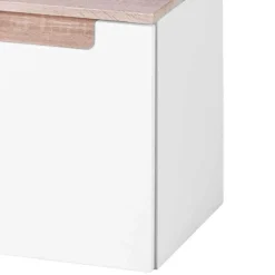 Wohnen Waschtischunterschrank Tymos in Weiß Hochglanz