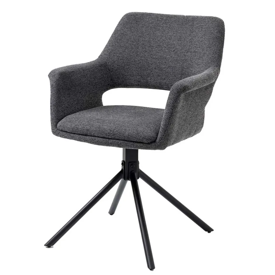 Webstoff Tischsessel drehbar - Lameiro (2er Set)^Wohnen Sale