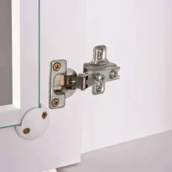 Wohnen Weiß Brauner Buffetschrank aus Kiefernholz - Vatina