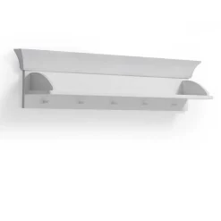 Weiß lackiertes Wandboard aus Kiefernholz - Satumare^Wohnen Best