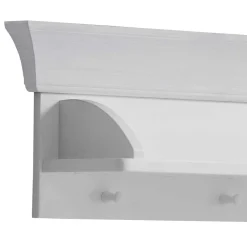 Weiß lackiertes Wandboard aus Kiefernholz - Satumare^Wohnen Best