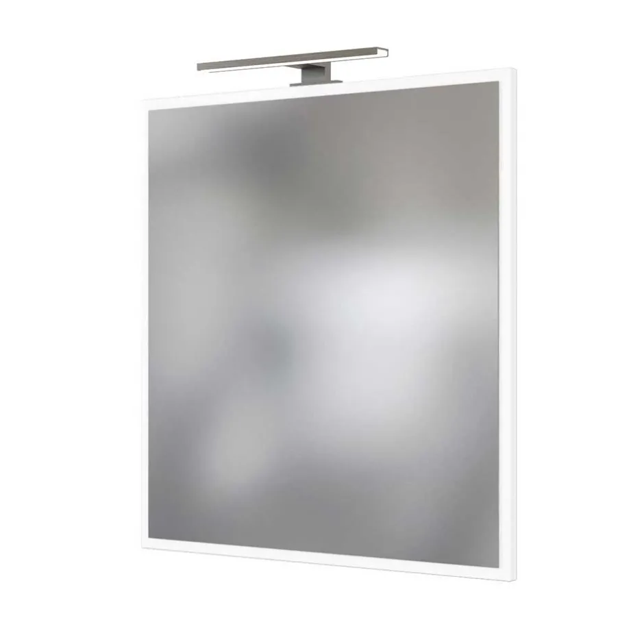 Wohnen Weiße Bad Ausstattung mit LED - Livendas (fünfteilig)