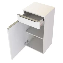 Wohnen Weiße Bad Ausstattung mit LED - Livendas (fünfteilig)