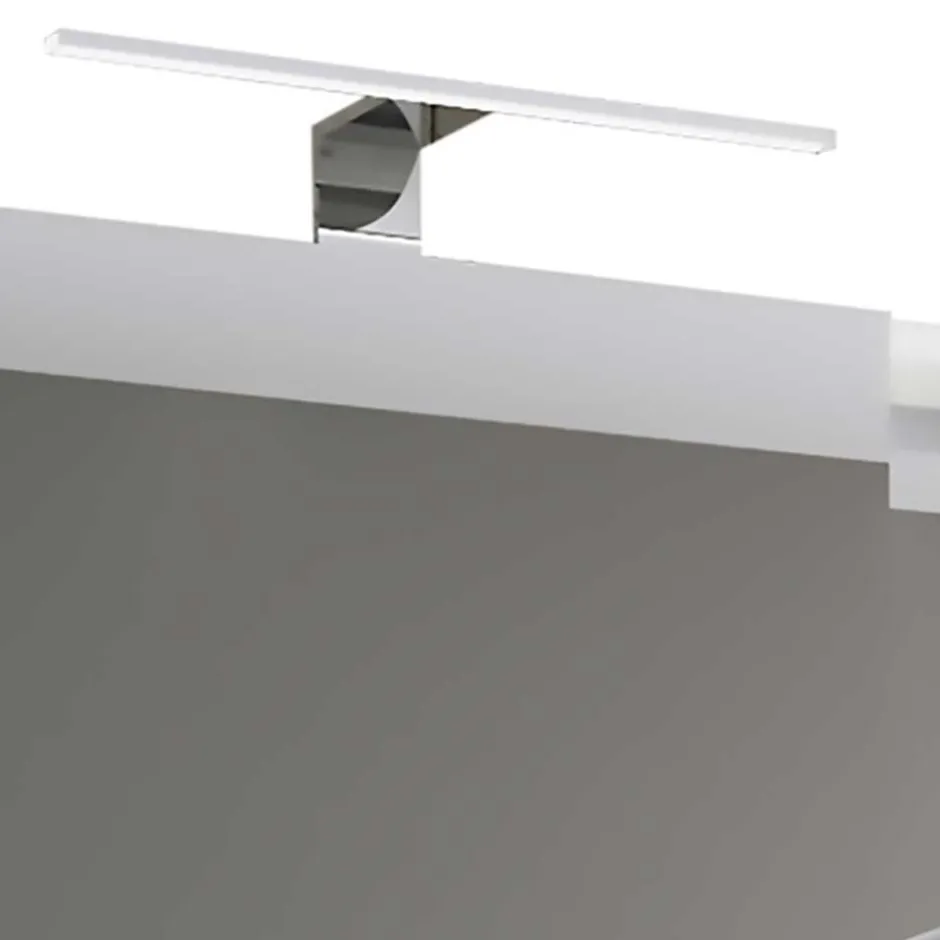 Wohnen Weiße Badeinrichtung mit Doppel-Waschtisch - Matsu (vierteilig)