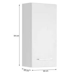 Weiße Badezimmermöbel Einrichtung - Lasdias (fünfteilig)^Wohnen Discount