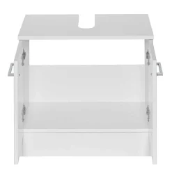 Weiße Badmöbel Kombi zum Aufstellen - Skiranov (vierteilig)^Wohnen New