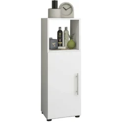 Weiße Badmöbel Kombination Set - Sua (vierteilig)^Wohnen New