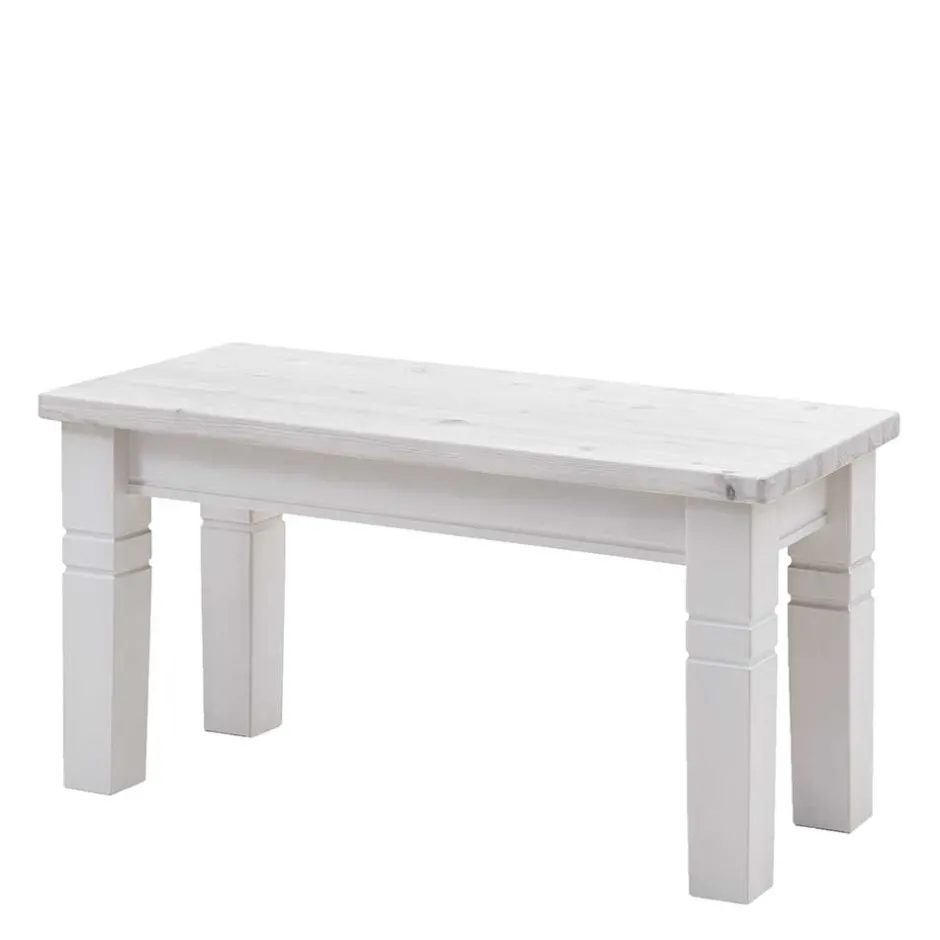 Weiße Esszimmerbank im Country Style - Veproma^Wohnen
