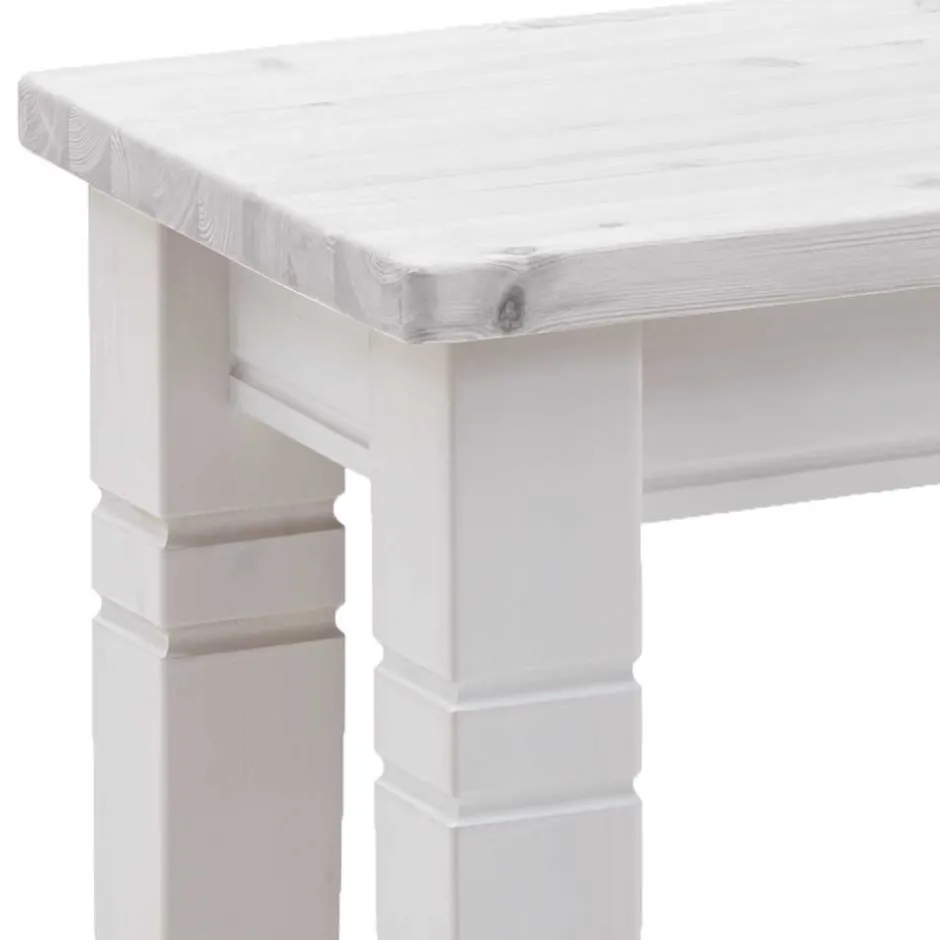 Weiße Esszimmerbank im Country Style - Veproma^Wohnen