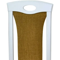 Wohnen Weiße Esszimmergruppe für 4 Personen - Calasso (fünfteilig)