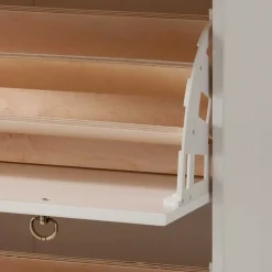 Wohnen Weiße Flurmöbel im Landhausstil - Vesrav (dreiteilig)