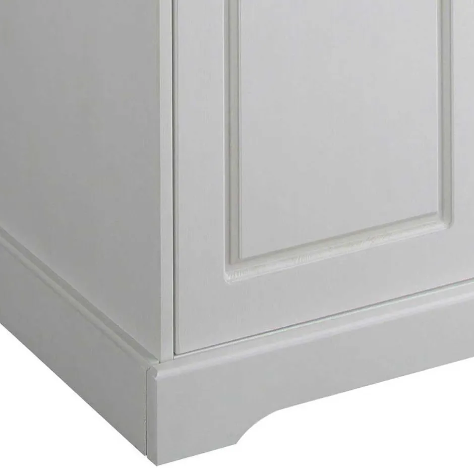 Wohnen Weiße Flurmöbel im Landhausstil - Vesrav (dreiteilig)