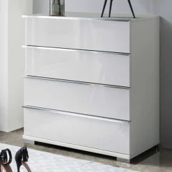 Weiße Kommode mit vier Schubladen - Rocca^Wohnen Online