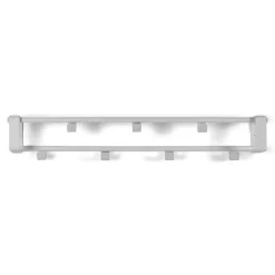 Wohnen Weiße Stahl-Wandgarderobe mit 60cm Breite - Torosma