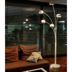 Wohnen Weiße Stehleuchte 5-flammig - Macaren