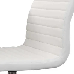 Wohnen Weiße Stühle drehbar - Basel (4er Set)