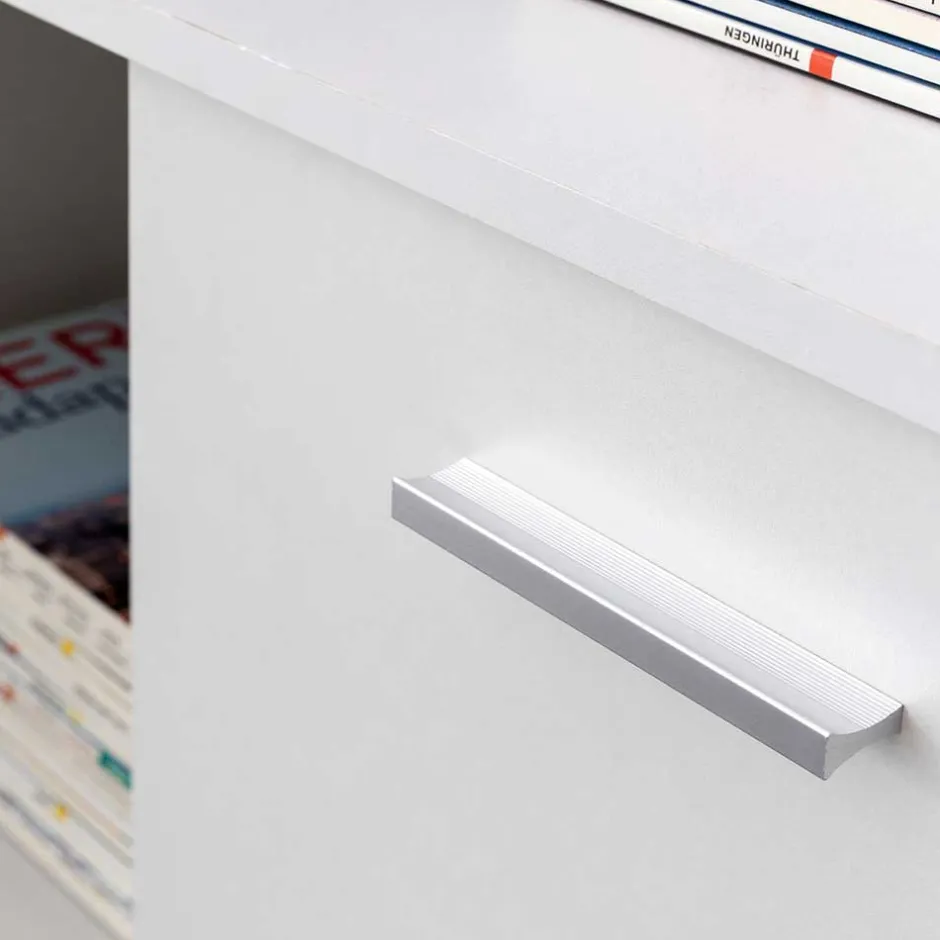 Weiße Türen Kommode 104 cm hoch - Luan^Wohnen New