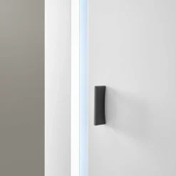 Weiße TV Anbauwand Möbelset - Tirol (vierteilig)^Wohnen Hot