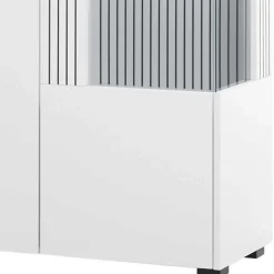 Weiße Vitrine fürs Wohnzimmer - Dualkos^Wohnen Clearance