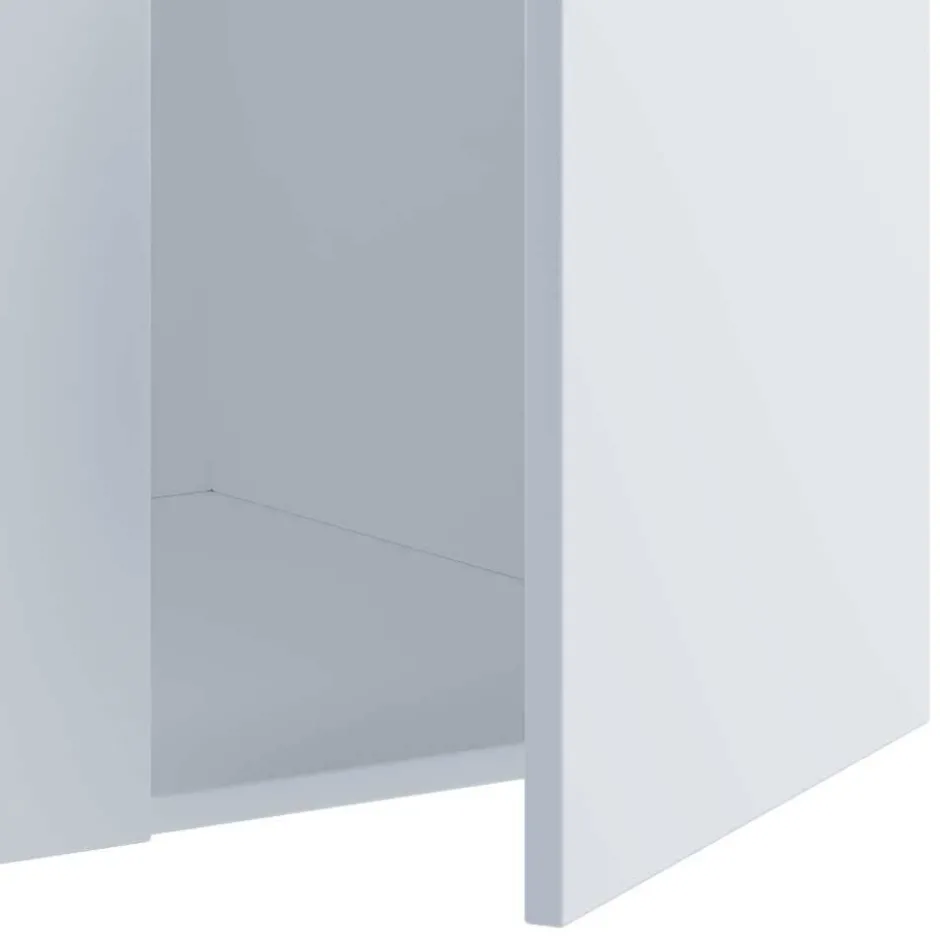 Wohnen Weiße Waschkommode für die Wandmontage - Ziovarica