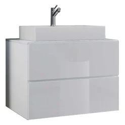 Weiße Waschtisch-Konsole fürs Bad - Hillary^Wohnen Sale