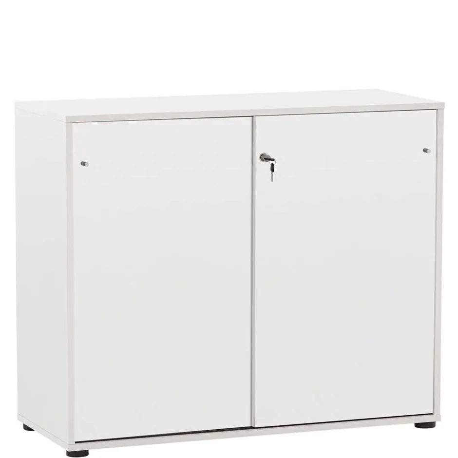 Weißer Aktenschrank mit sieben Fächern - Empire^Wohnen Sale