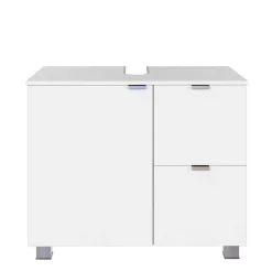 Wohnen Weißer Bad Unterschrank für Waschbecken - Jendrics